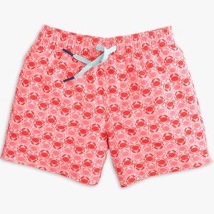 Youth 🦀 Why So Crabby swim trunks by Southern Tide Size XS (4-5)
